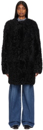 Loulou Studio Black Lagam Shearling Jacket