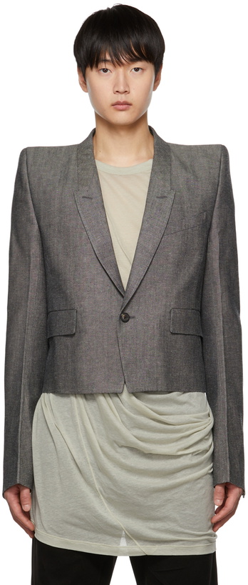 Photo: Rick Owens Gray Neue Alice Blazer