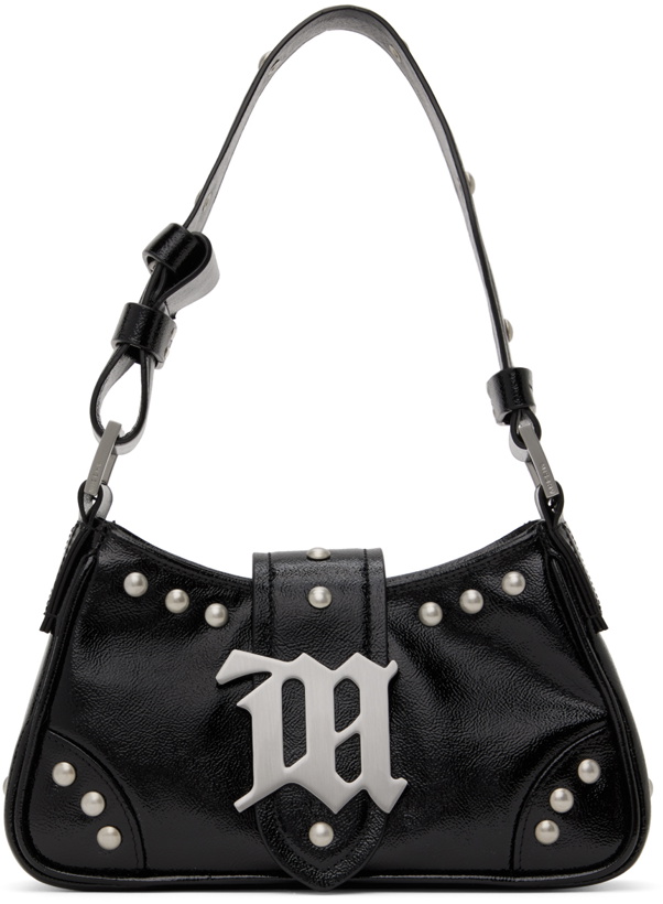 Photo: MISBHV Black Leather Studded Small Bag