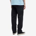 Champion Men's Made in USA Reverse Weave Sweat Pants in New Ebony