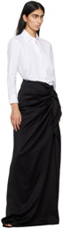 Dries Van Noten Black Sinas Maxi Skirt