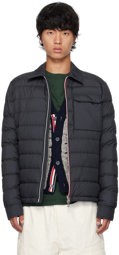 Photo: Moncler Navy Fazzon Down Jacket