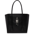 Givenchy Black Soft Padlock Large Antigona Tote