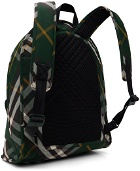 Burberry Green Large Shield Backpack