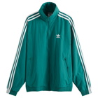 Adidas Men's Woven Firebird Track Top in Legacy Teal