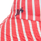 Damson Madder Women's Stripe Sun Hat in Red 
