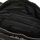 AMI Men's Heart Logo Waist Bag in Black