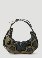 Innerraum - Module 02 Half Moon Shoulder Bag in Black