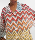 Missoni Mare Zig-zag cotton and silk shirt