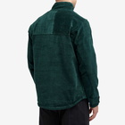 KAVU Men's Corduroy Throwshirt Flex in Green Gables