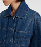 Givenchy Cropped denim jacket