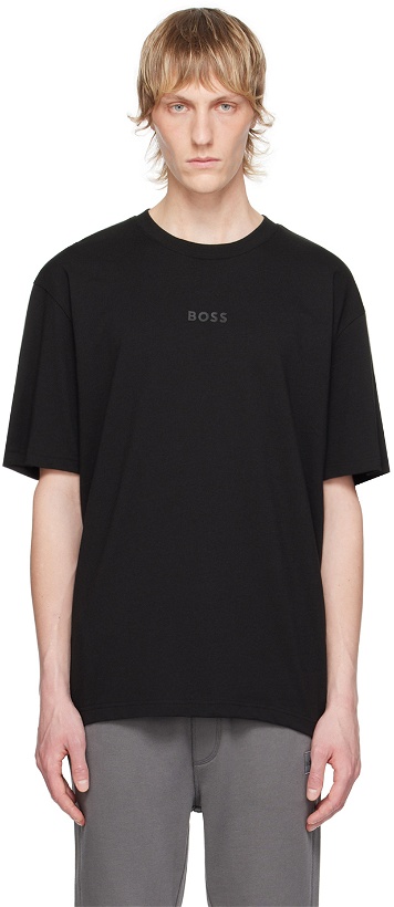 Photo: BOSS Black Bonded T-Shirt
