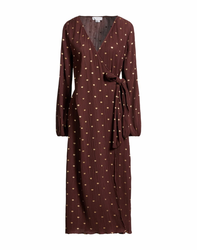 Photo: Never Fully Dressed Womens Midi dress in Brown