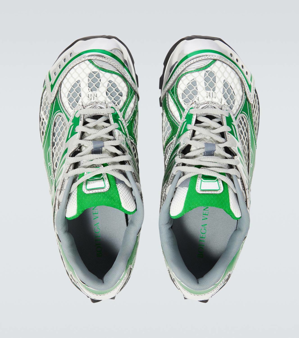 Bottega Veneta Orbit metallic sneakers