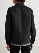 TOM FORD - Garment-Dyed Cotton Overshirt - Black