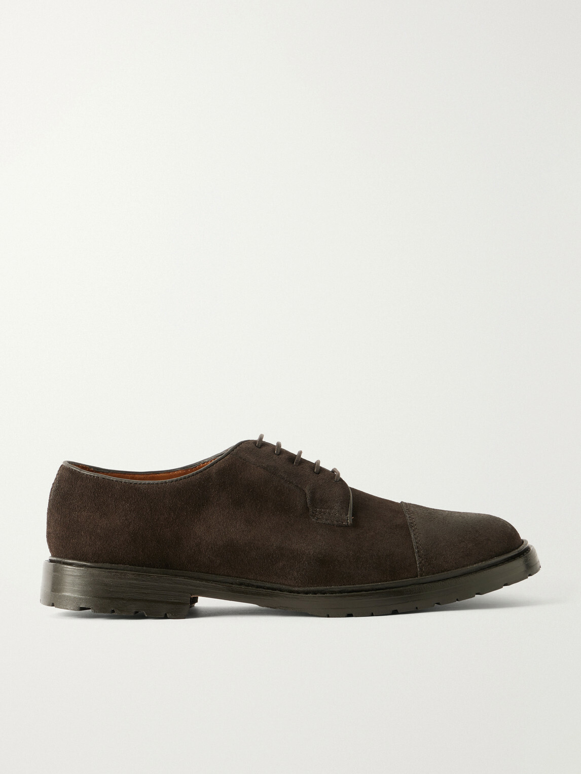 Sebago - Jeffrey Waxed-Suede Derby Shoes - Brown