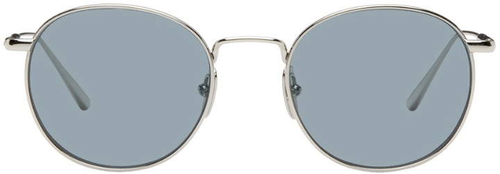 Photo: CHIMI Silver Steel Round Sunglasses