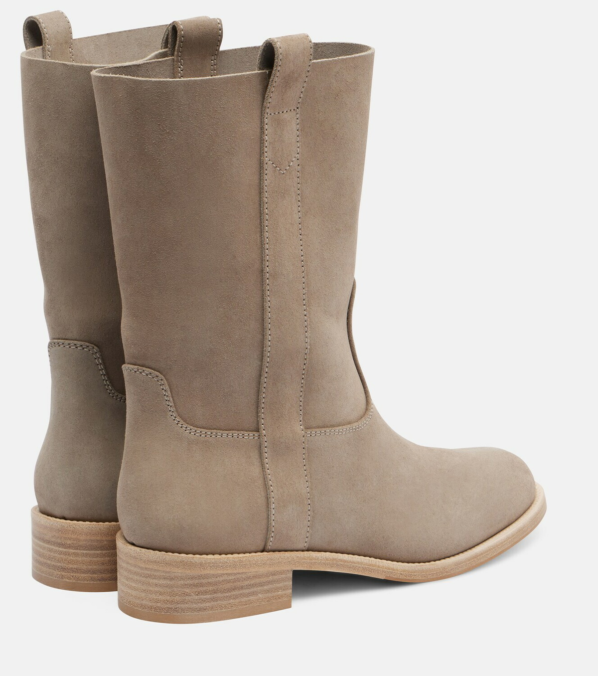 Aquazzura Cavalière suede ankle boots