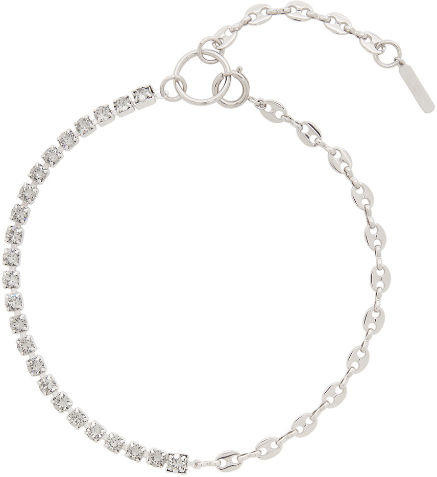 【日本未入荷】Justine Clenquet vic necklace Justine Clenquet SSENSE Exclusive Blue Vic Necklace Justine
