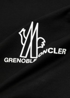 Moncler Grenoble Day-Namic Logo Cotton Sweatshirt Black