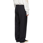 Maison Margiela Blue Poplin Trousers