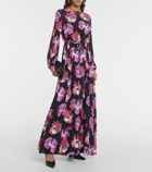 Diane von Furstenberg Sydney printed silk-blend maxi dress