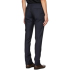 Dunhill Navy Tropical Wool Travel Trousers