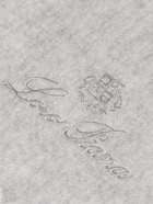 Loro Piana - Logo-Embroidered Fringed Cashmere Scarf