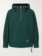 Human Made - Multi-Zip Logo-Detailed Hooded Shell Jacket - Green