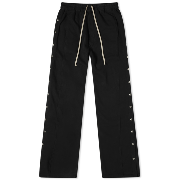 Photo: Rick Owens DRKSHDW Women's Wide Leg Pusher Pants in Black