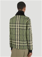 Dranefield Check Jacket in Green