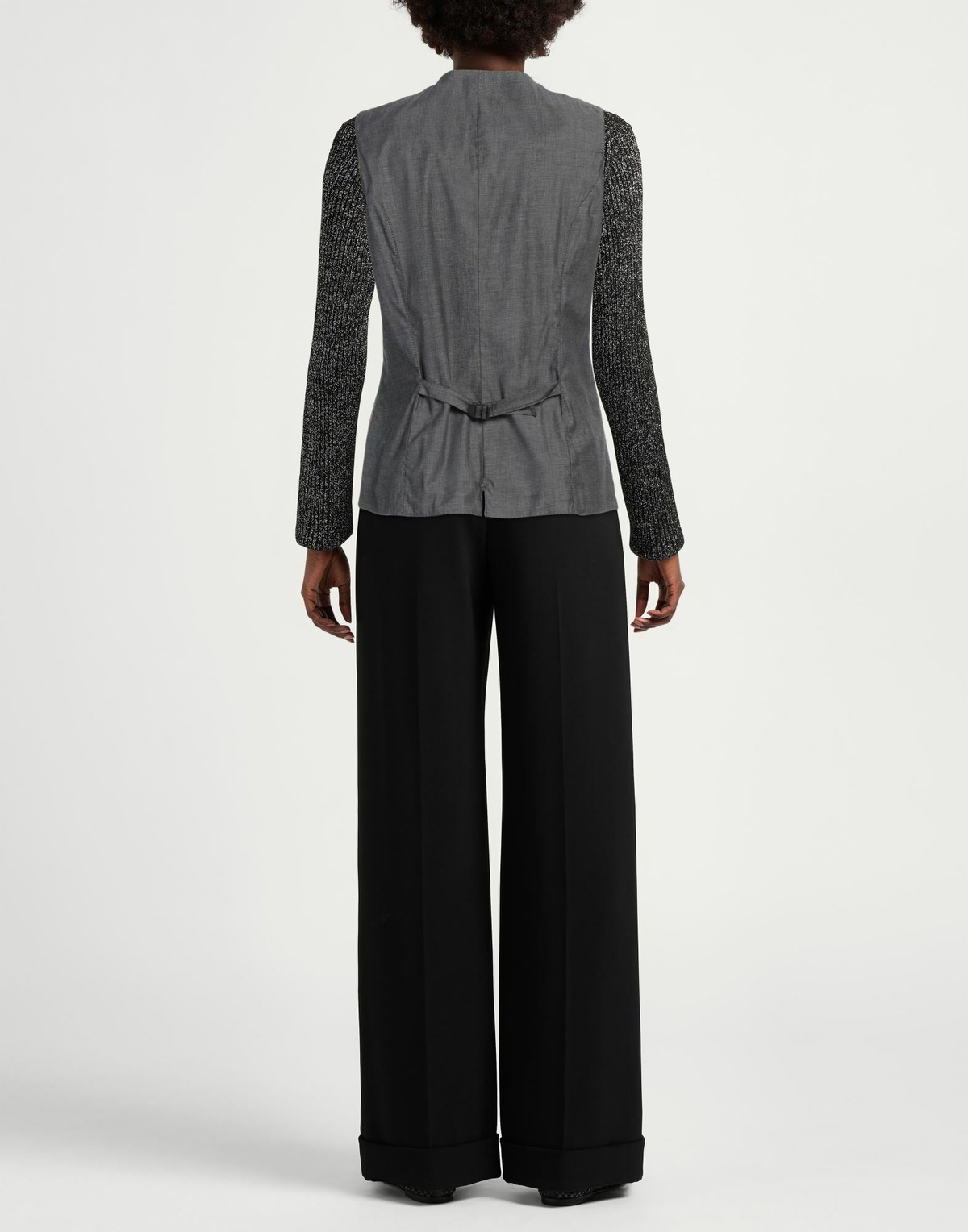 Circolo 1901 Womens Tailored Vest in Grey