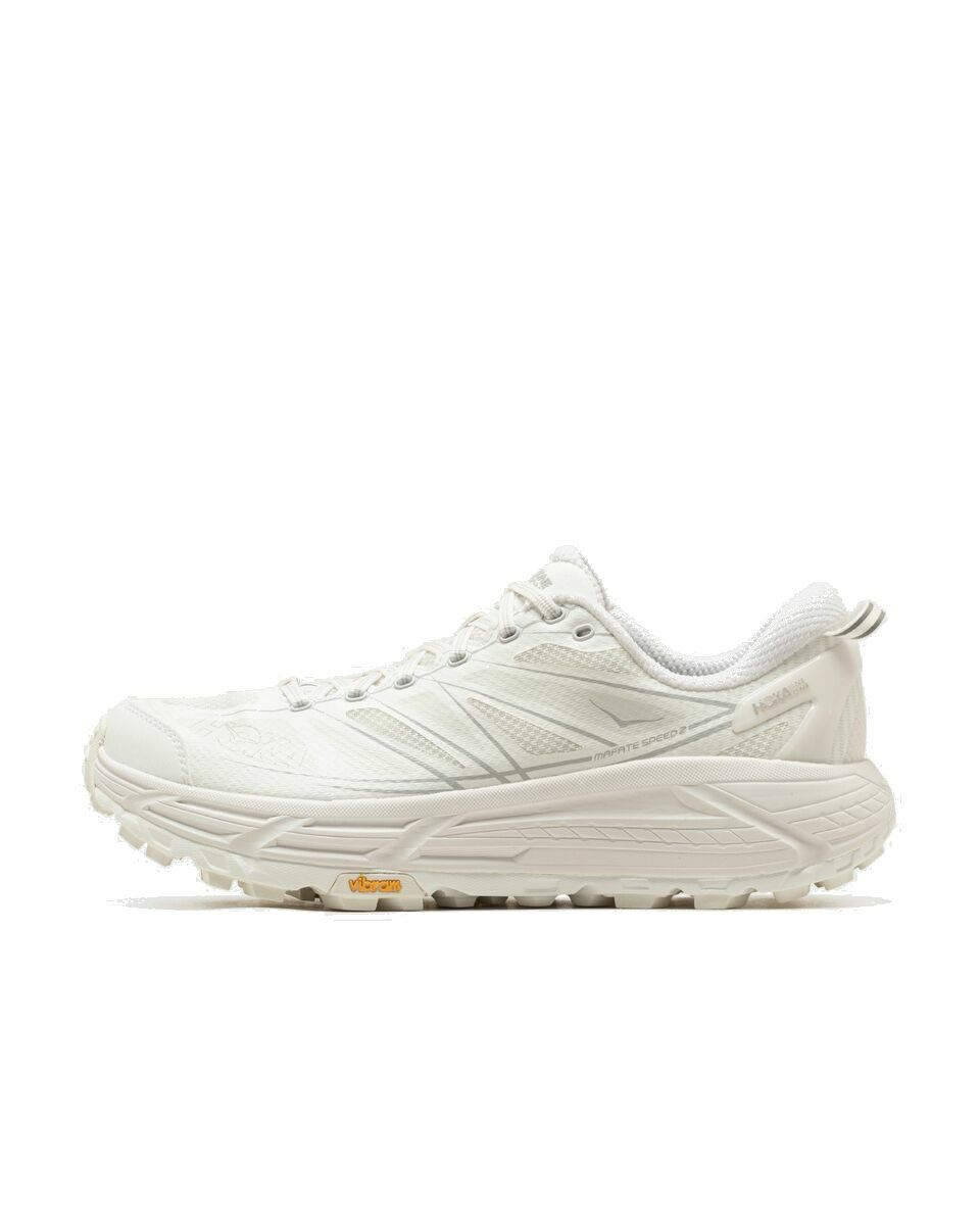 Photo: Hoka Mafate Speed 2 White - Mens - Lowtop|Performance & Sports