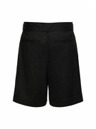 COMMAS - Tailored Linen Blend Shorts