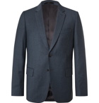Paul Smith - Dark-Green Slim-Fit Wool and Cashmere-Blend Flannel Suit Jacket - Blue
