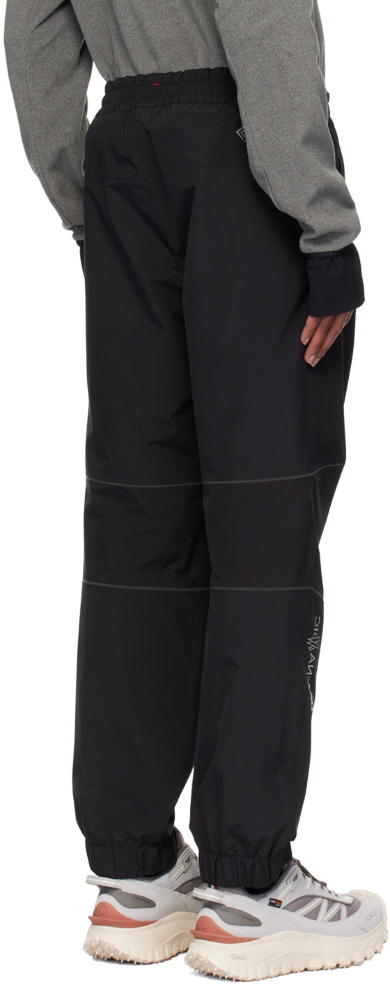 Moncler Grenoble Black Windproof Padded Trousers