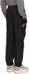 Moncler Grenoble Black Windproof Padded Trousers