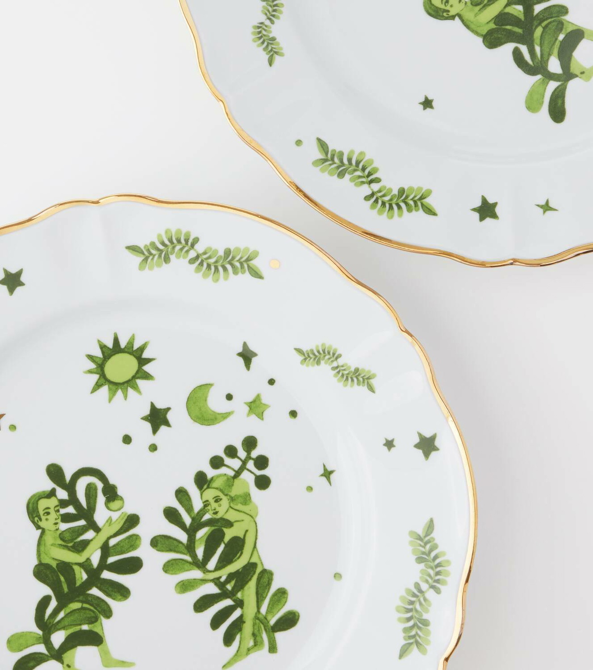 Bitossi Eden set of 4 dinner plates