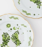 Bitossi Eden set of 4 dinner plates