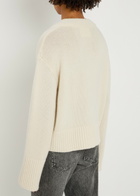 Lisa Yang Aletta Knitted Cashmere Jumper Cream
