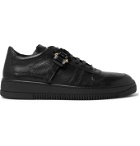 1017 ALYX 9SM - Buckled Perforated-Leather Sneakers - Black