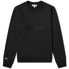 Lacoste Embroidered Logo Crew Sweat