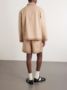 BODE - Canteen Cotton-Twill Overshirt - Neutrals