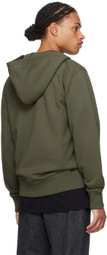 Bally Green Adrien Brody Edition Zip Hoodie