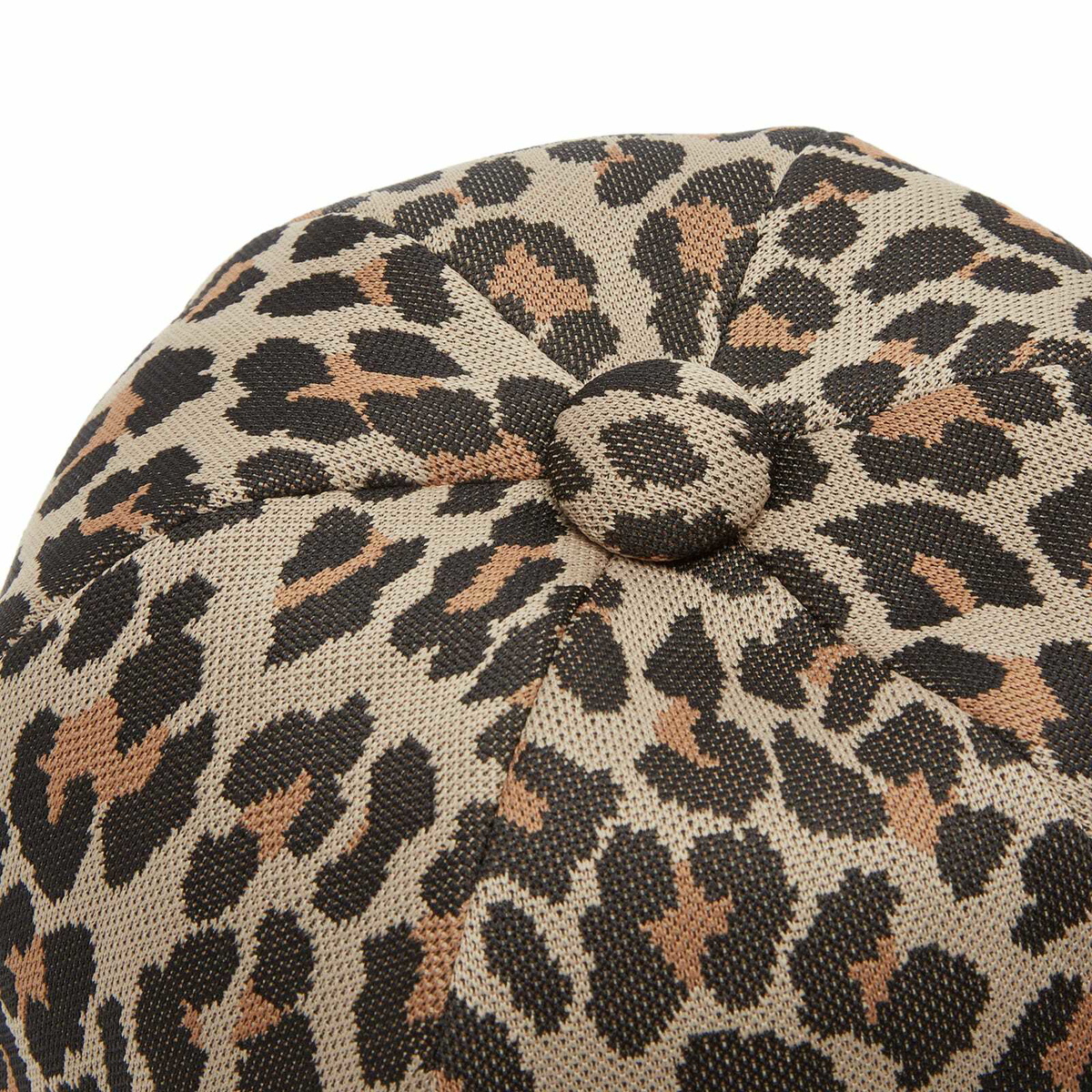 Needles Men's Jacquard Bermuda Hat in Leopard