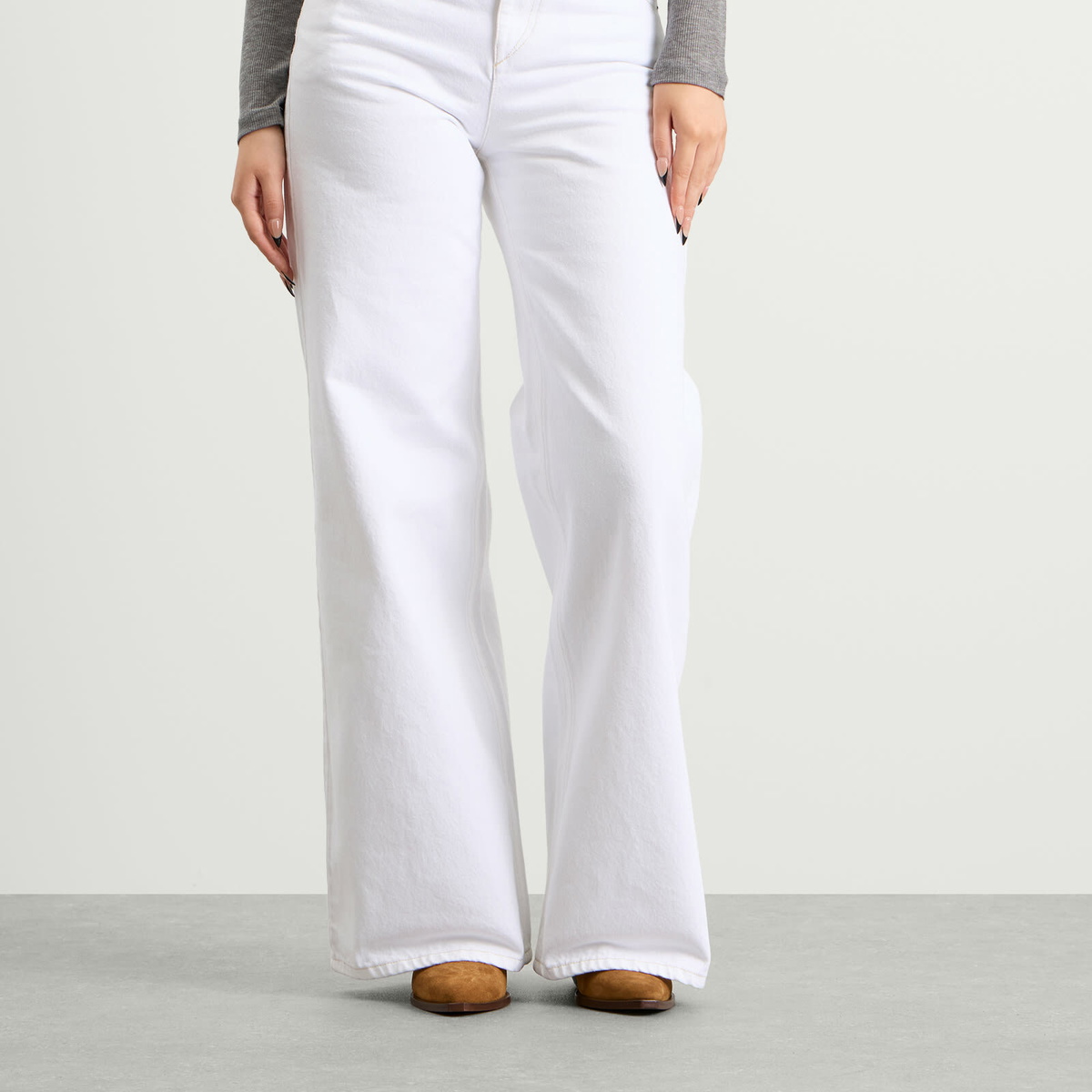 Isabel Marant Women's Lemony Jeans in White