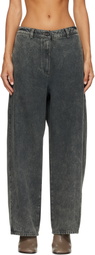 Cordera Gray Straight Jeans
