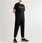Givenchy - Slim-Fit Logo-Detailed Cotton-Jersey T-Shirt - Black