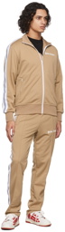 Palm Angels Beige Classic Track Jacket