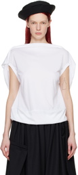 Comme des Garçons White Cape T-Shirt